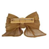 Small Charmed Bow Pin