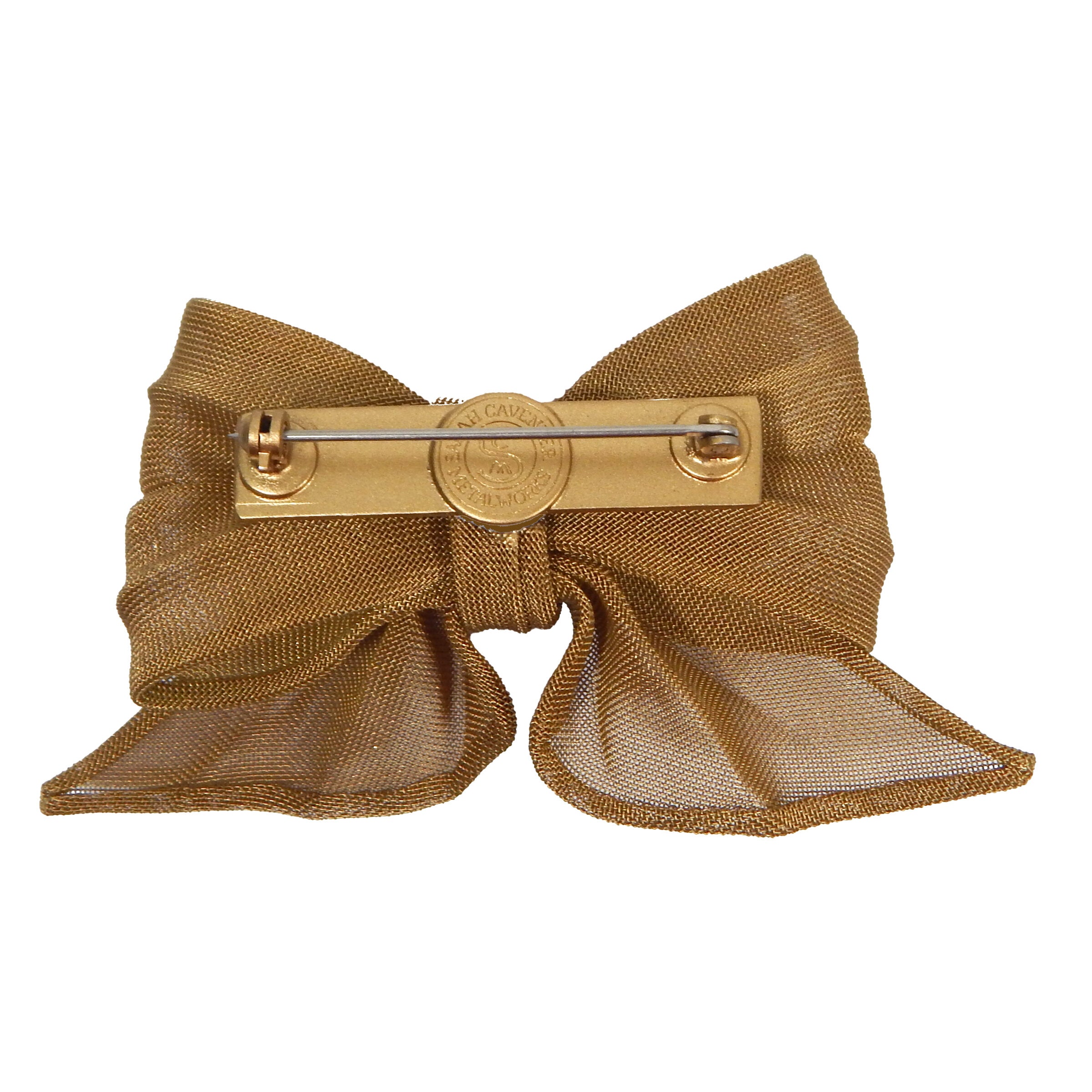 Small Charmed Bow Pin