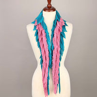 Feather Pleats Scarf