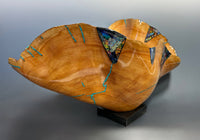 Juniper Canyon Vase with Dichroic Glass