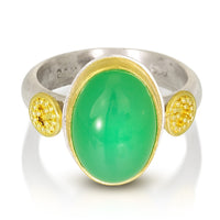 Alexandria Chrysoprase Ring