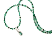 Emerald & Tourmaline Necklace