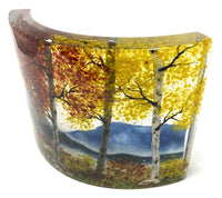 Gold & Crimson Fall Mountain Overlook