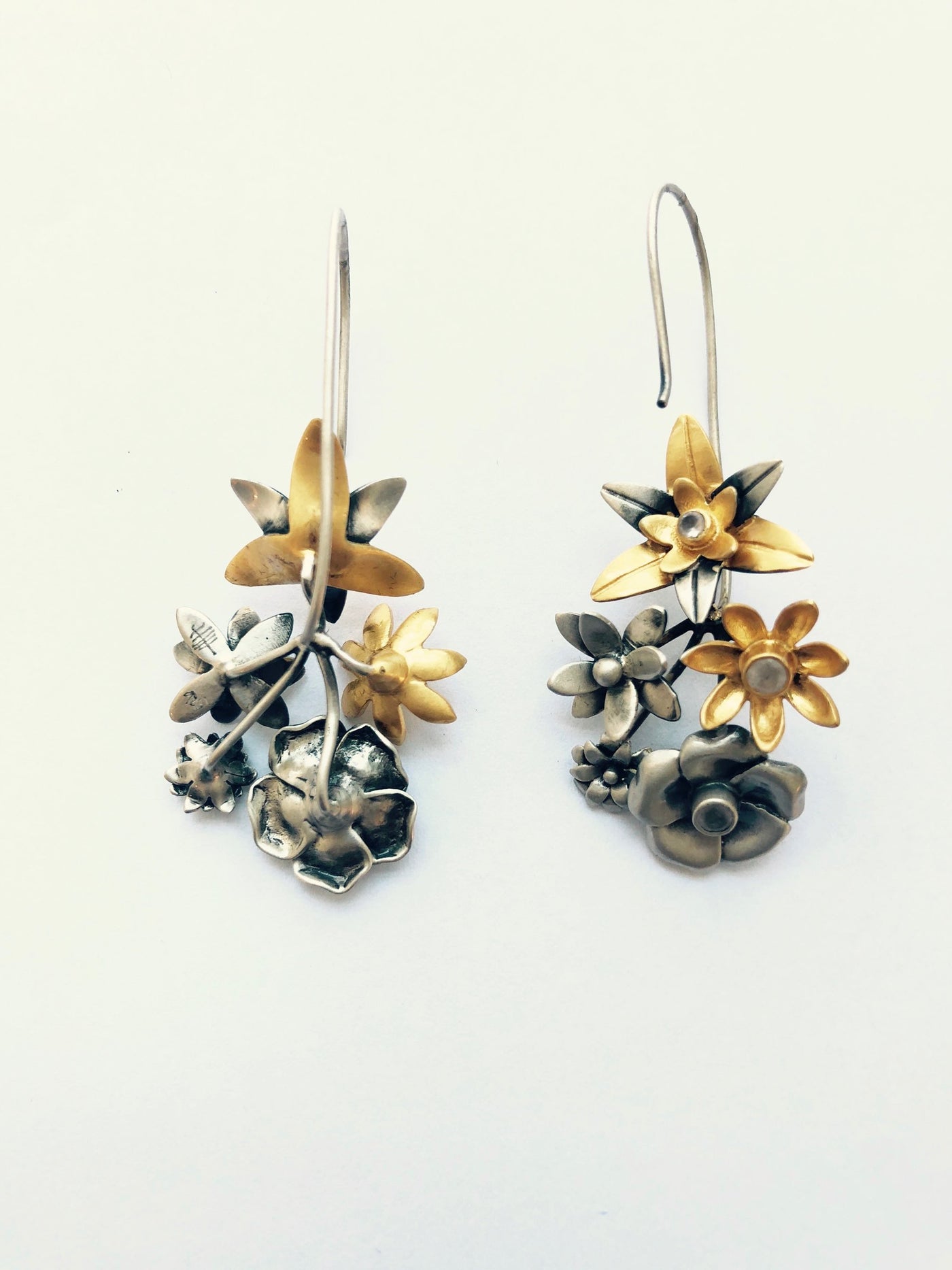 Bouquet Inverse Hook Earrings