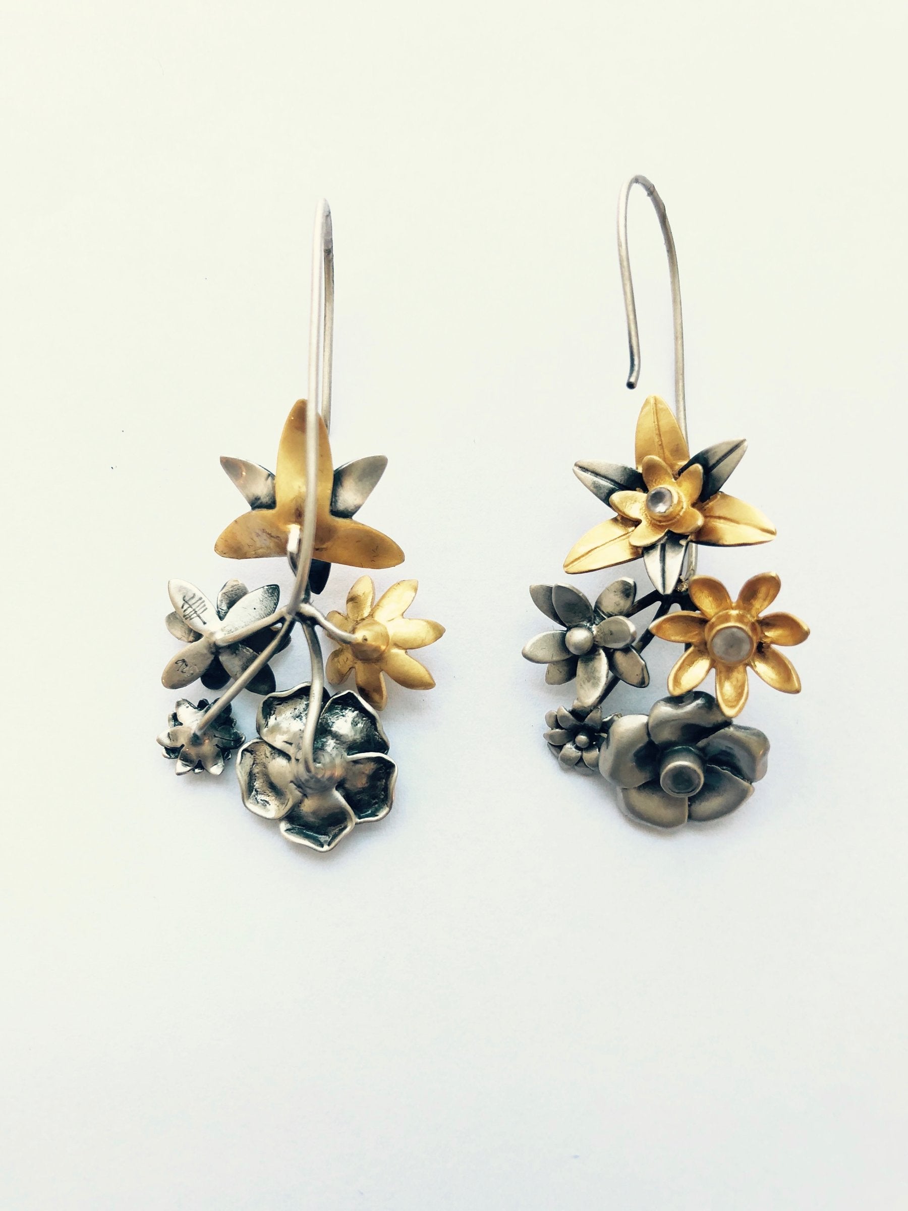 Bouquet Inverse Hook Earrings