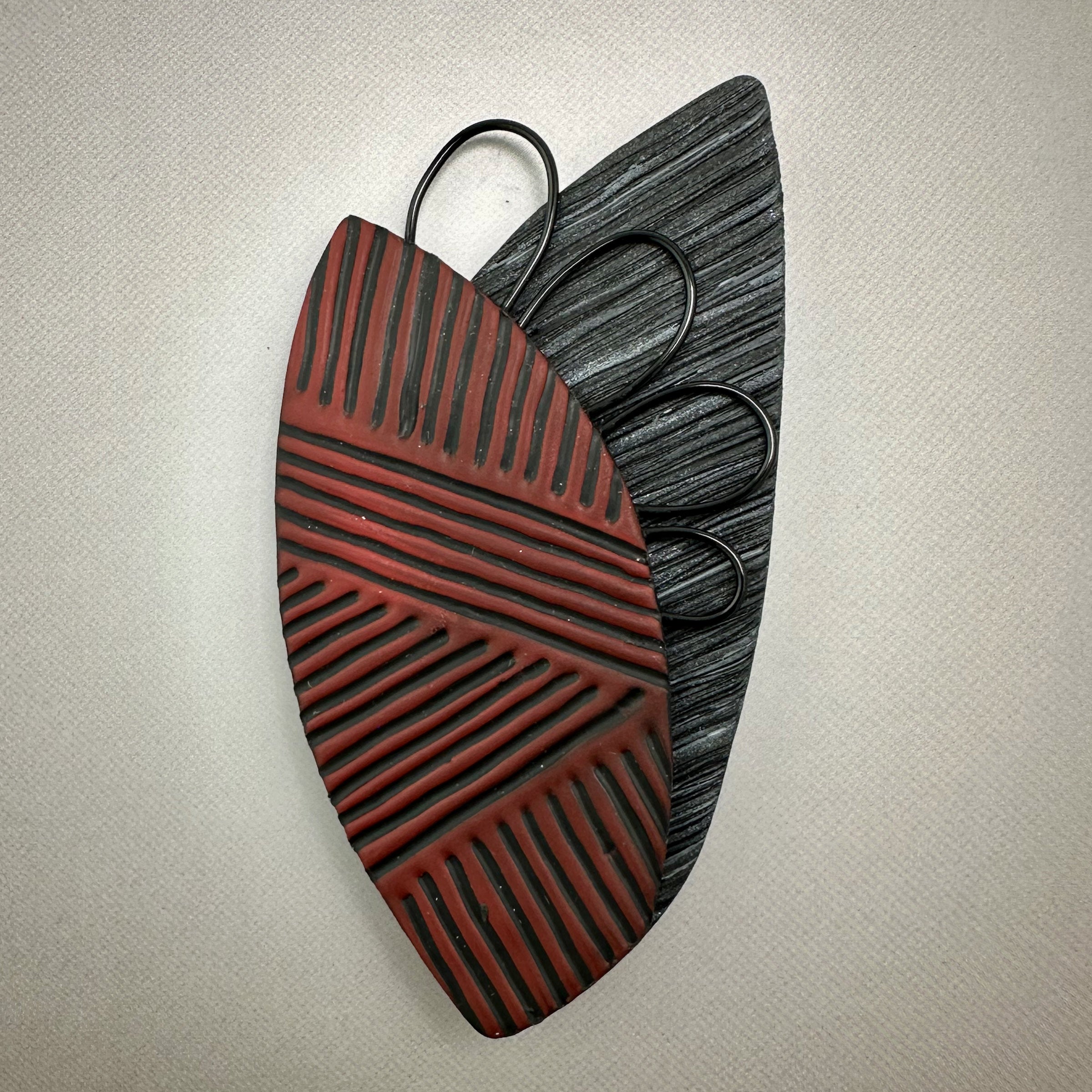 Modern Botanical Brooch