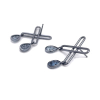 Kyanite X Earrings