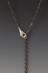 Small Leaf Pendant with Pearl