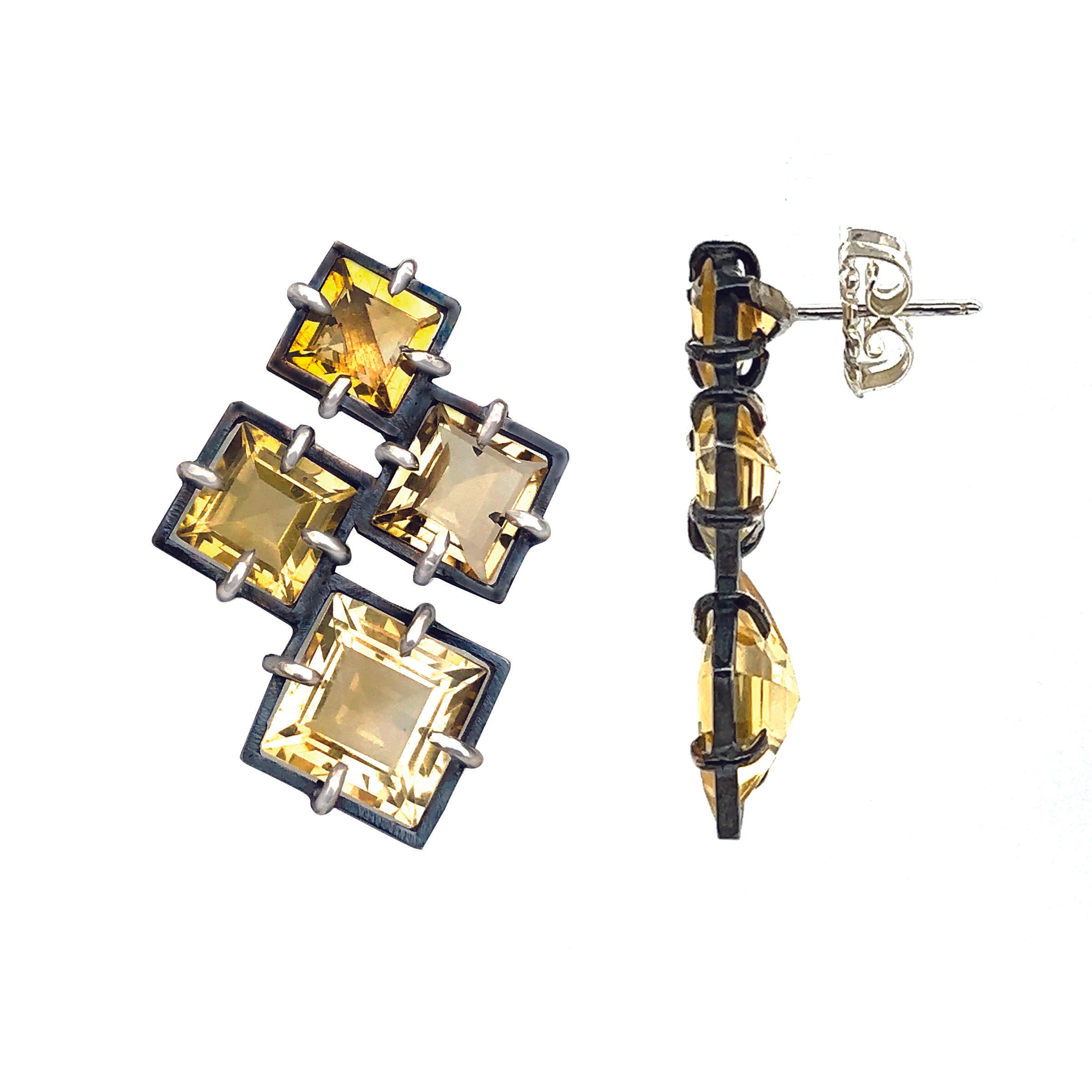 Citrine Suzanne Earrings
