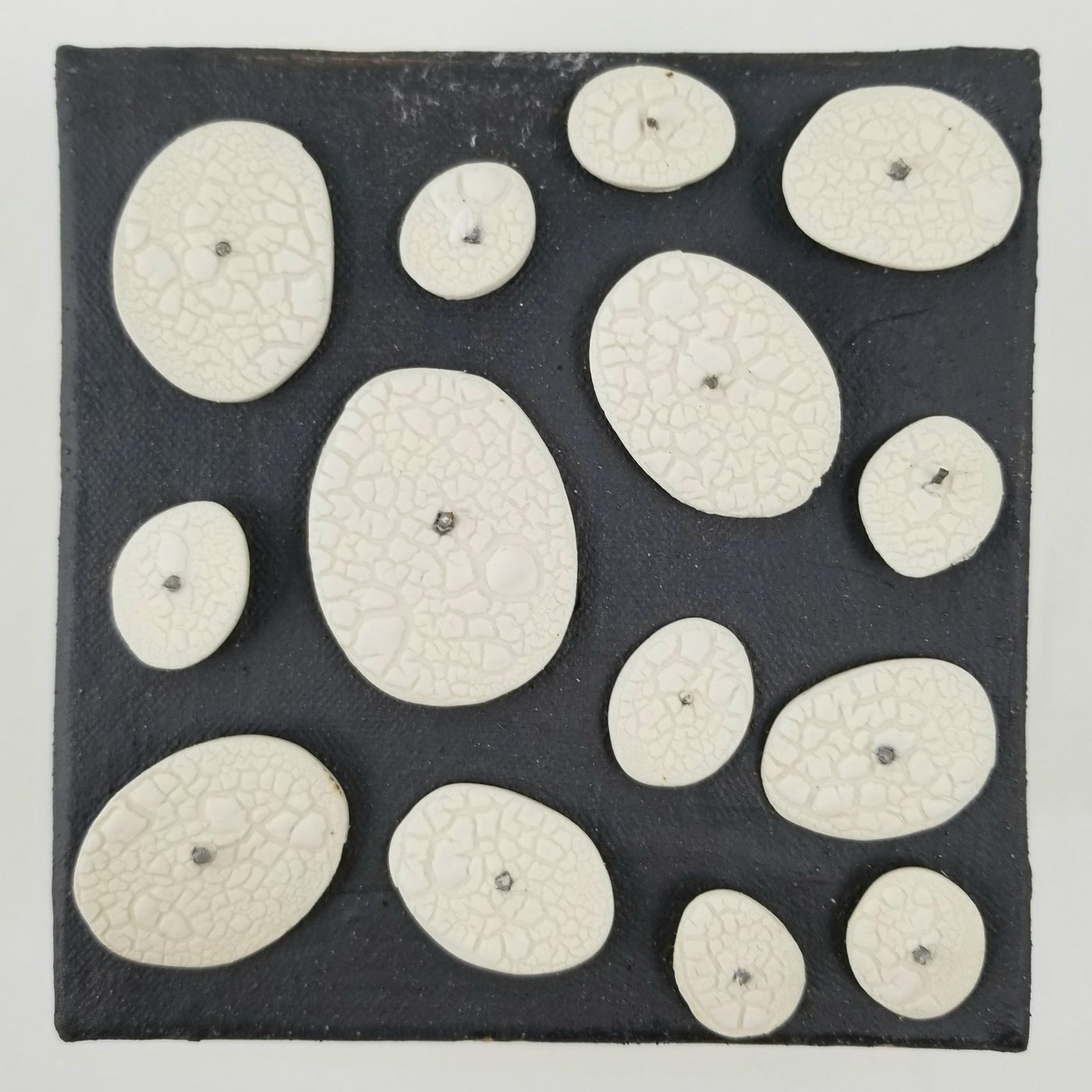 White Disks on Black