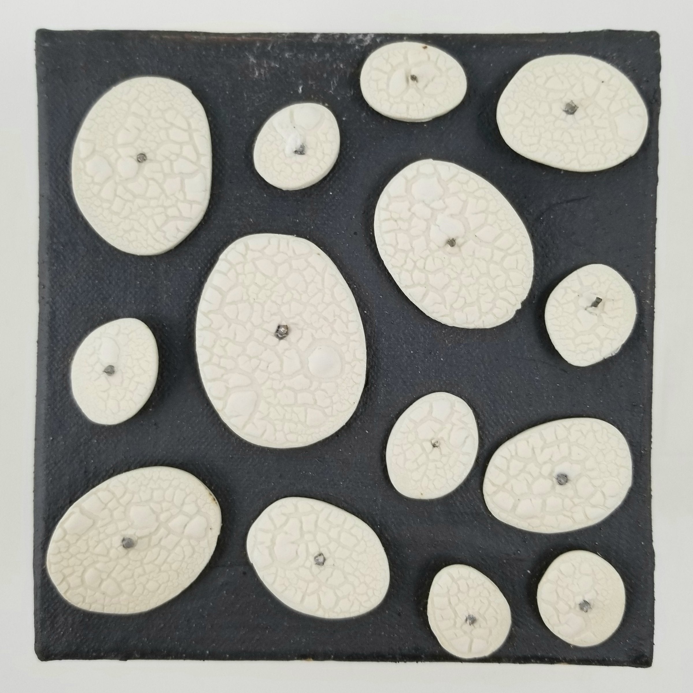 White Disks on Black