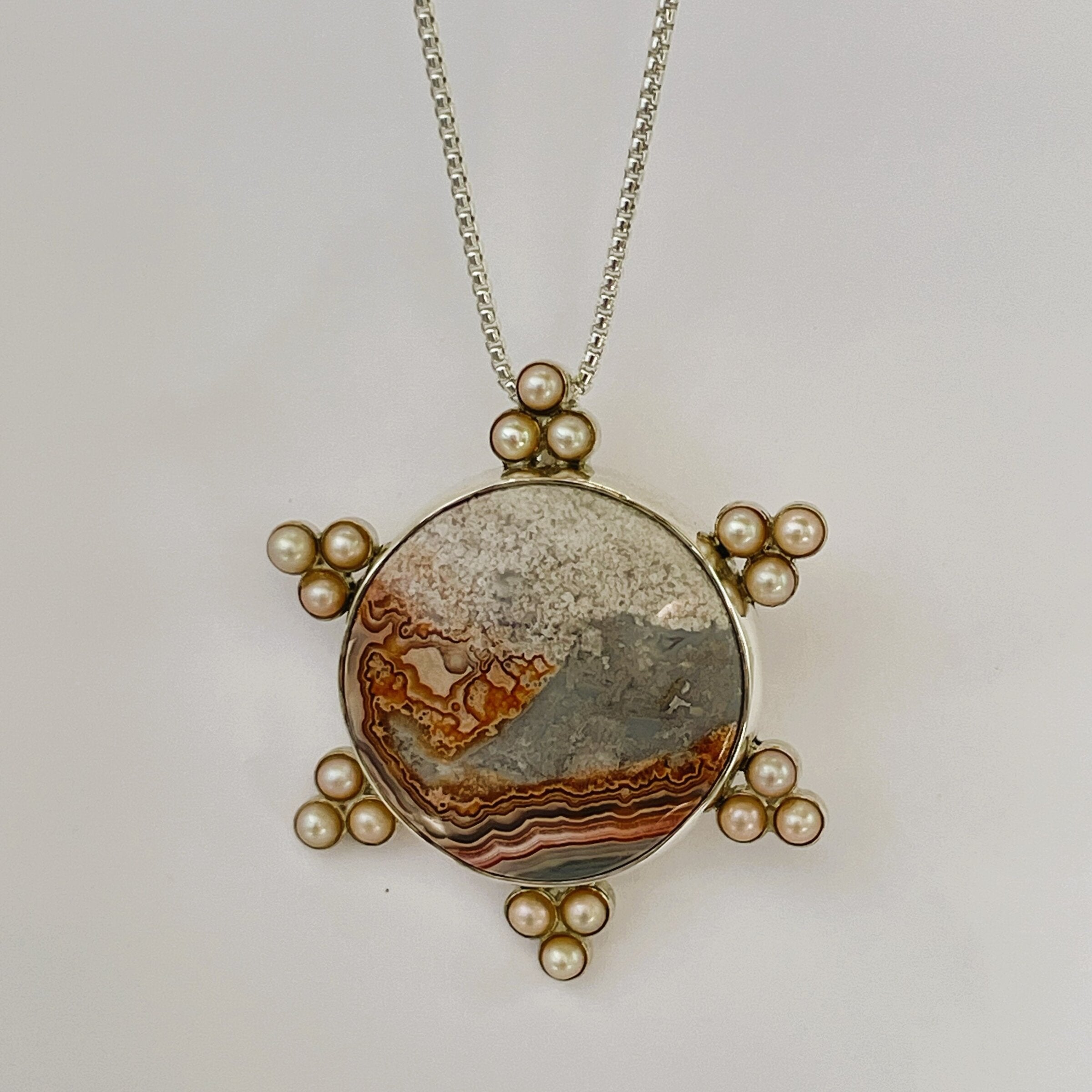 Silver Moon Pendant