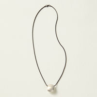 with oxidized silver chain