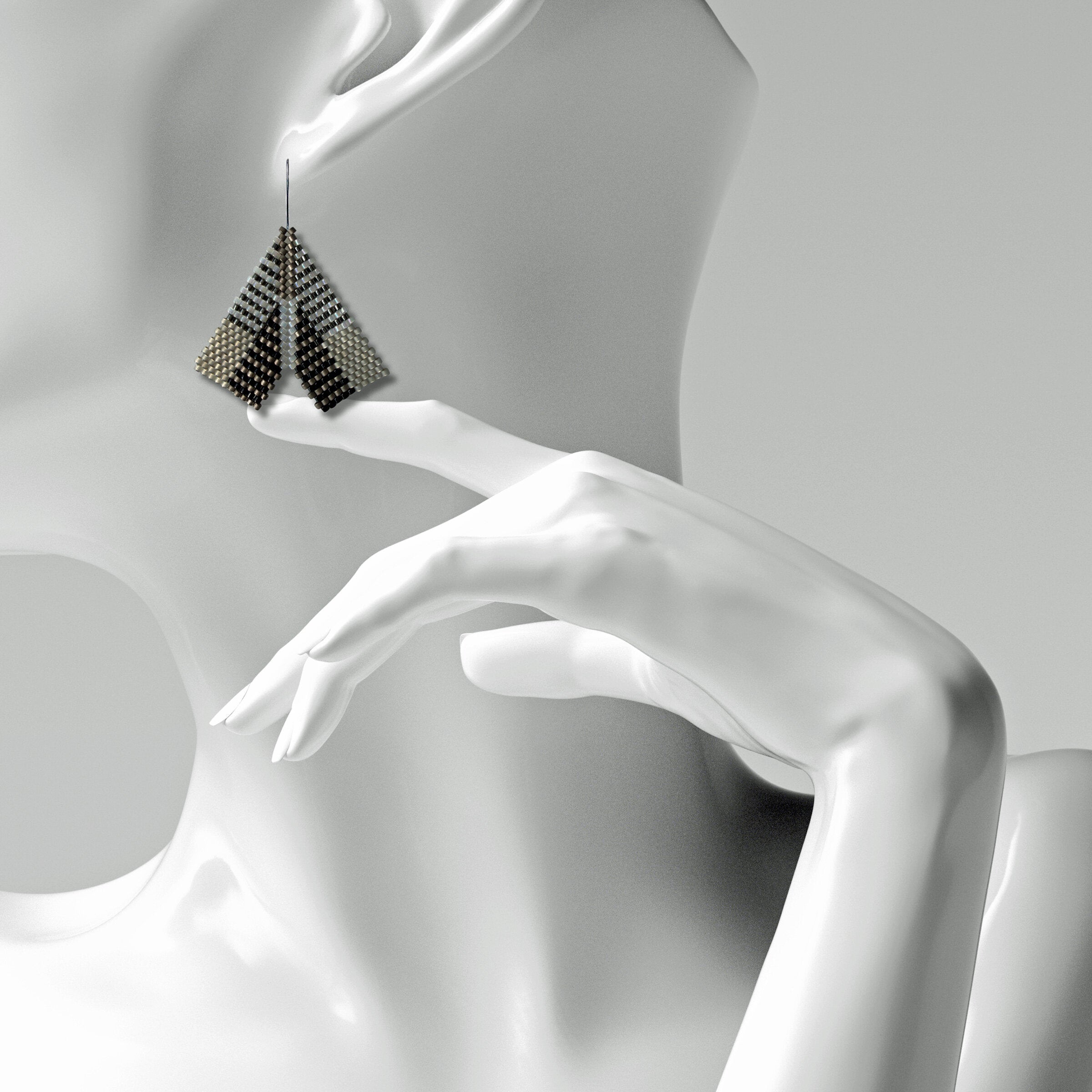 Cashmere Earrings II