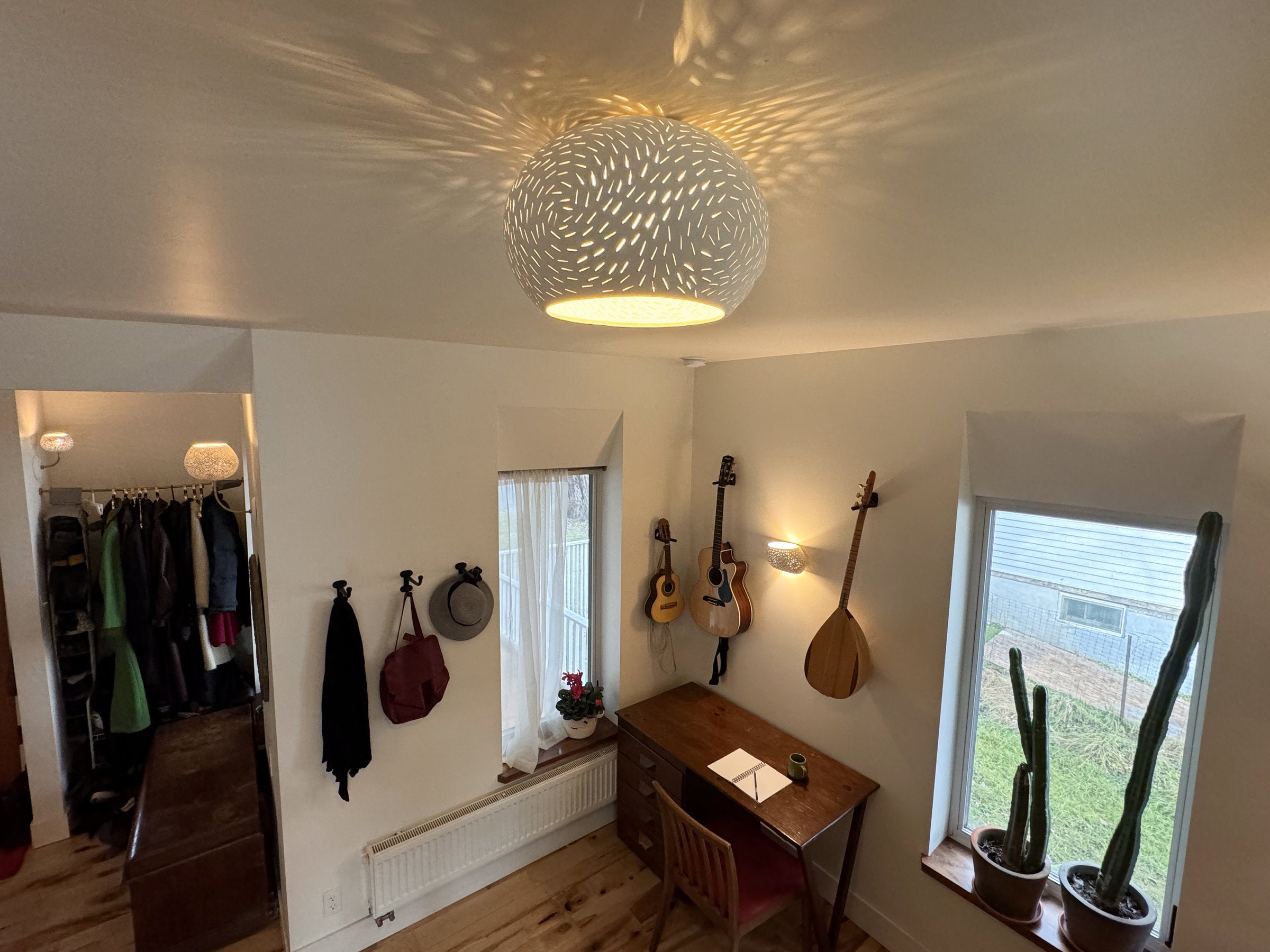 12" Claylight Flush Mount Lines