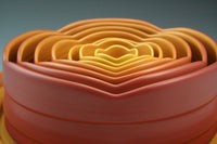 Rojo Delphinium Bowl Set