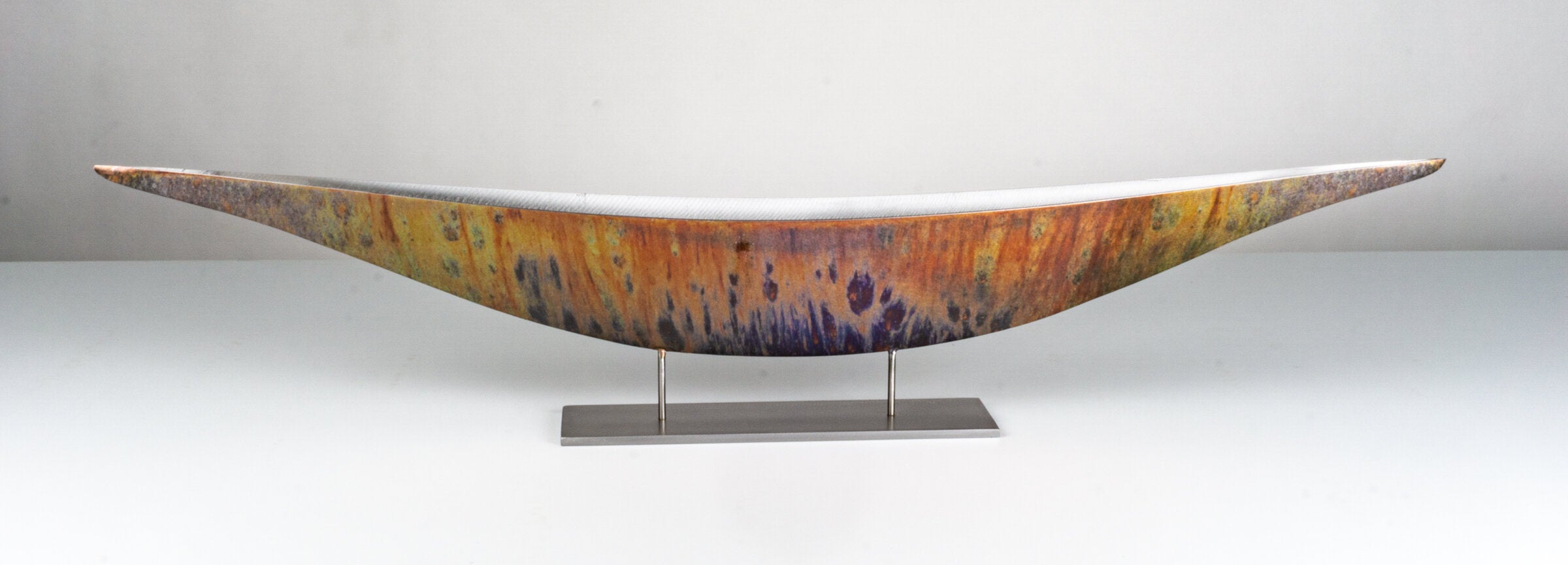 Rainbow Patina Boat