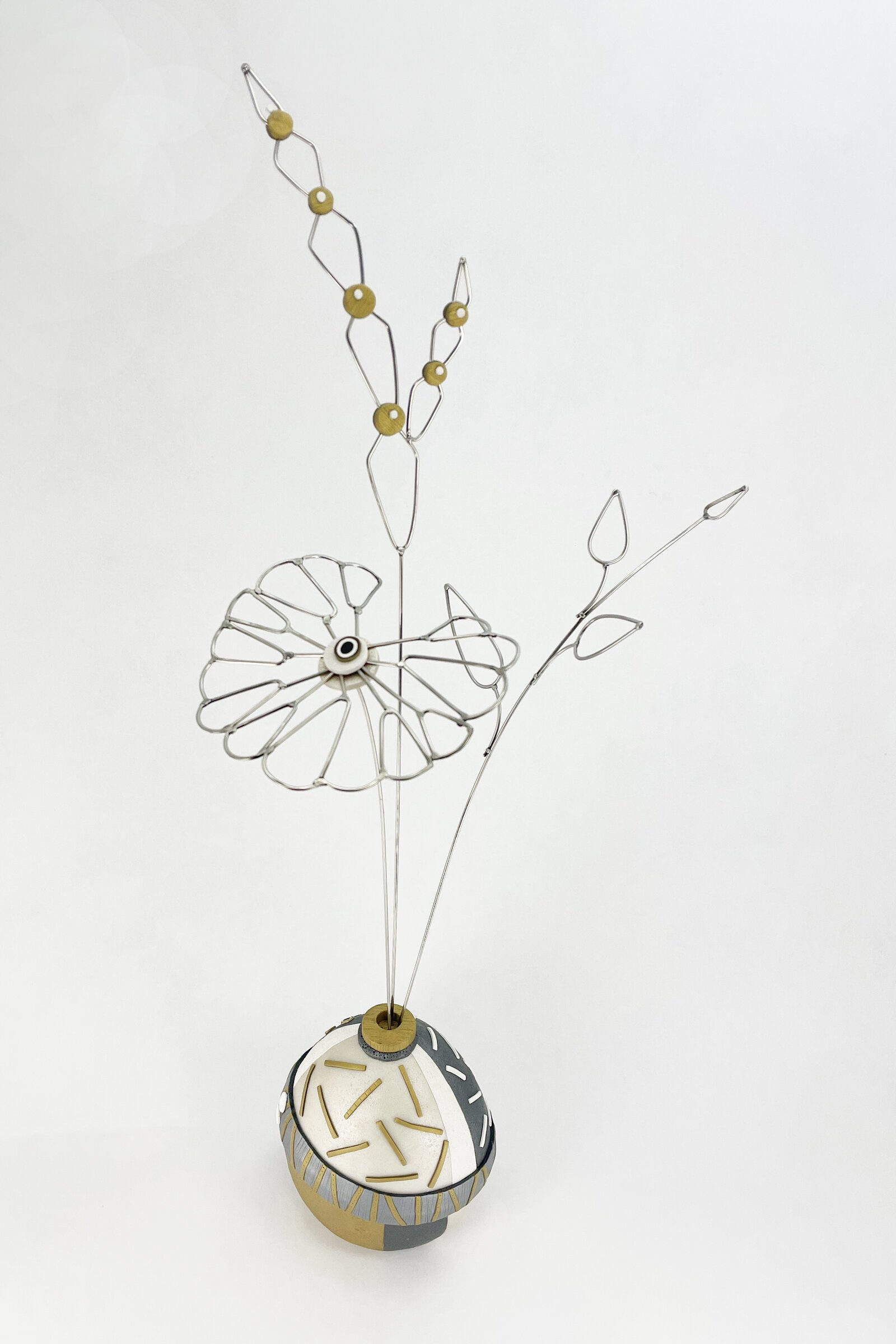 Still Life Study Polymer Clay Vessel