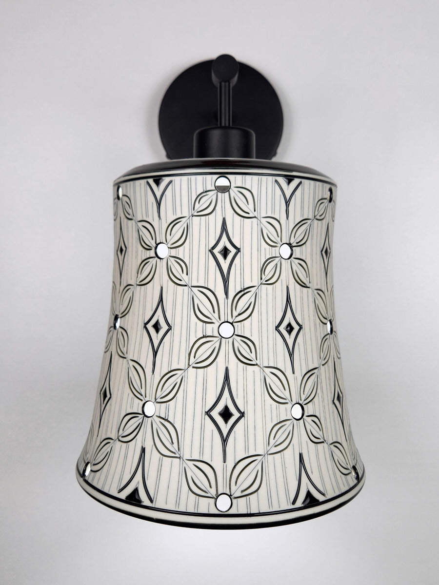 Ornament at Dusk Porcelain Sconce