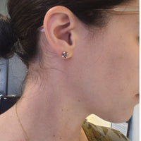 Sparkle Dot Post Earrings
