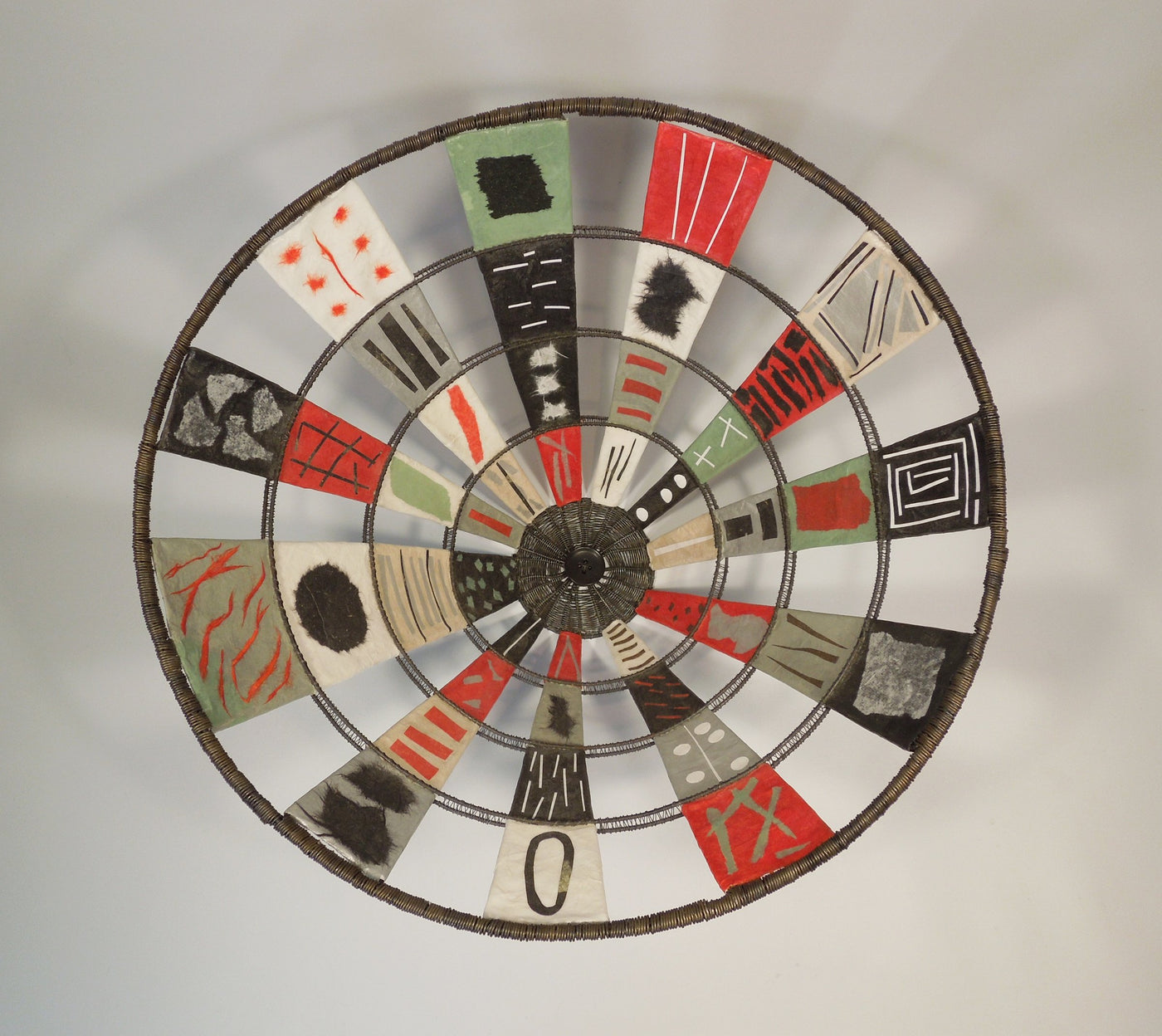 Color Swatch Basket in Grays