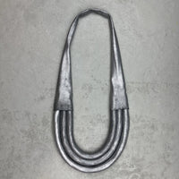 Hanging Metallic Loop Necklace