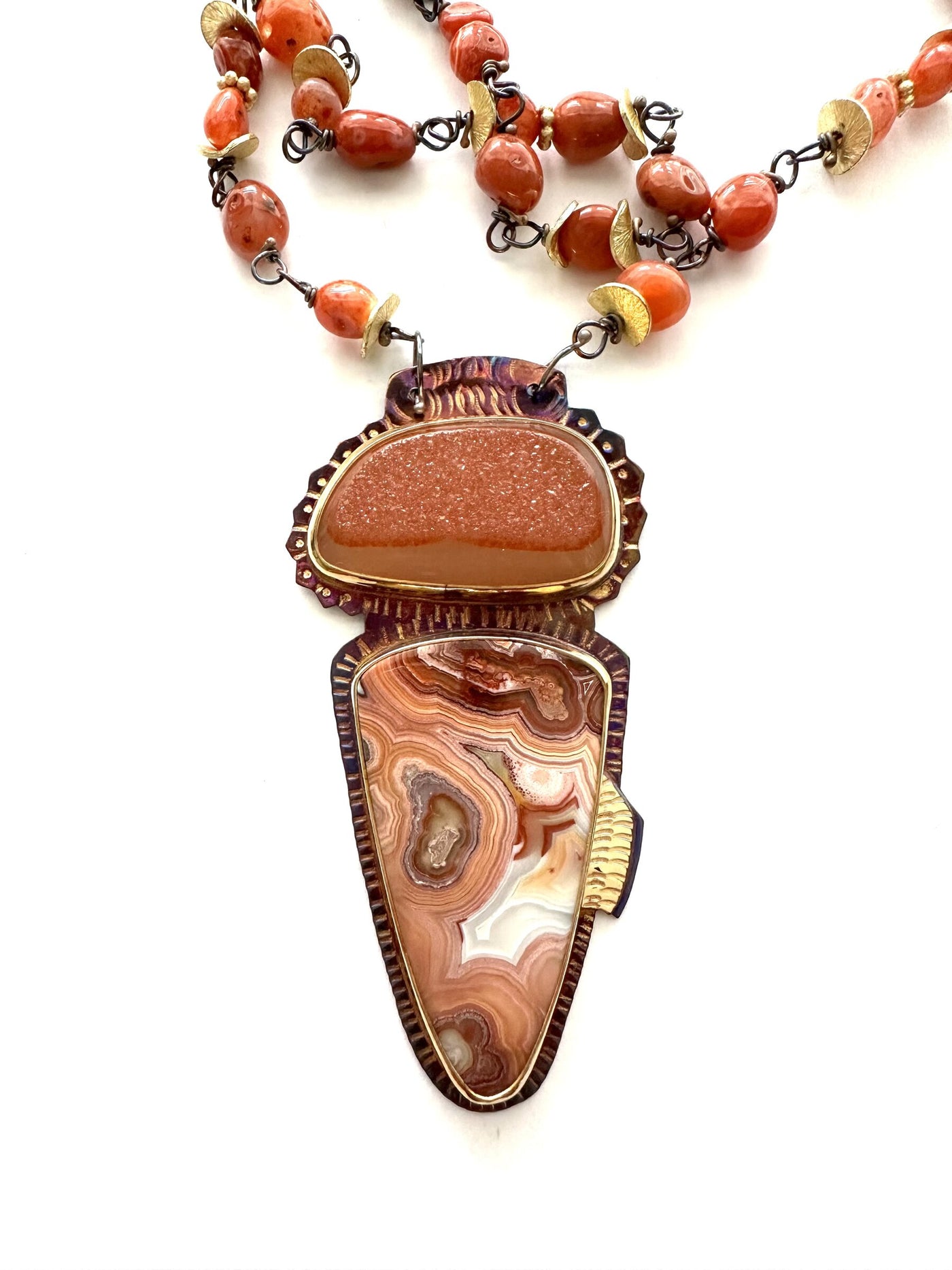 Desert Orange Delight Necklace