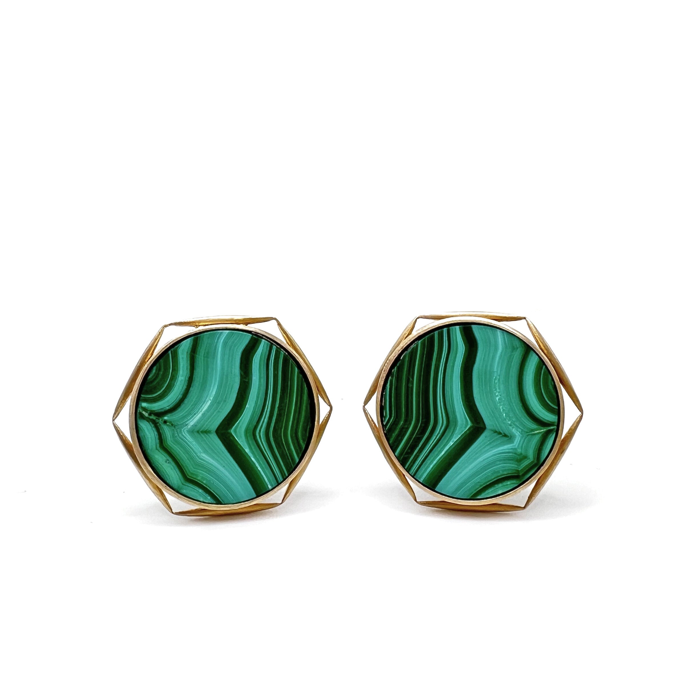 Malachite Cufflinks