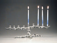 Craggy Tree of Life Menorah