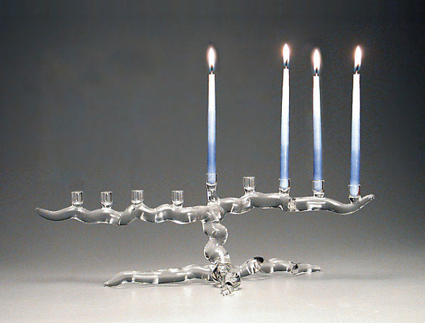 Craggy Tree of Life Menorah