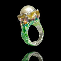 Aphrodite Pearl Statement Ring