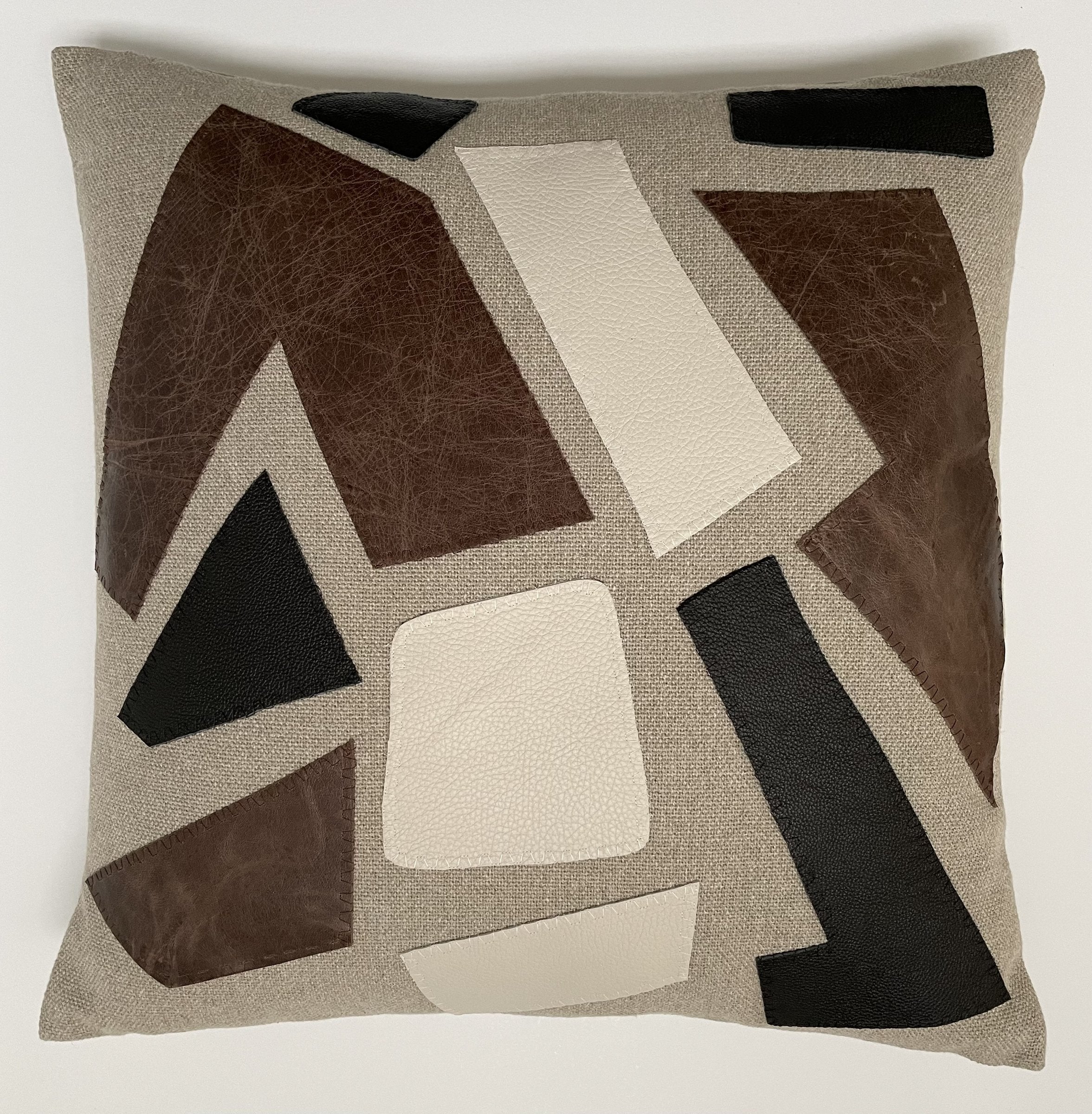 Leather Terrazzo Pillow 2