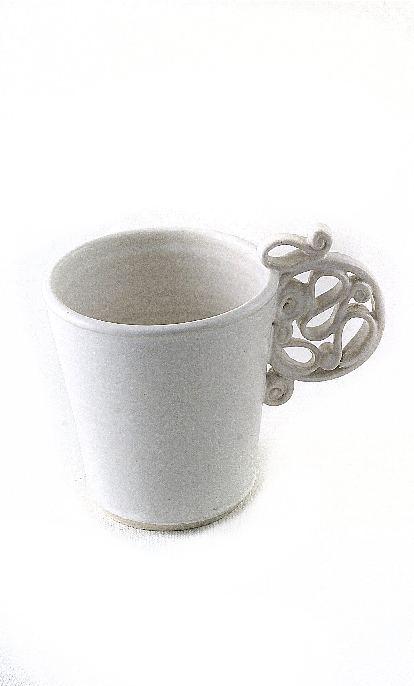 Sculptural Handle Mug