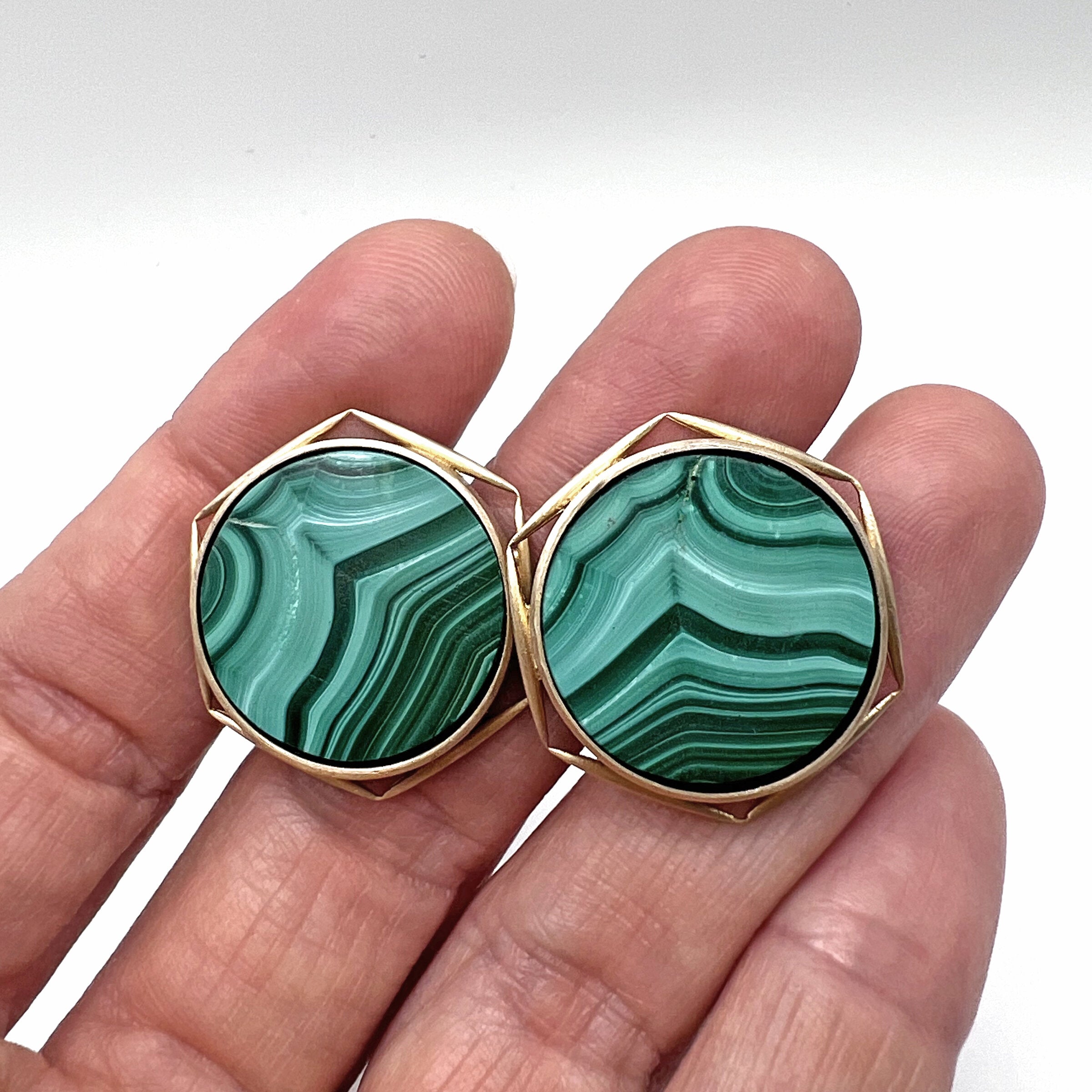 Malachite Cufflinks