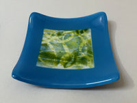 Blue Green Swirl Dishes