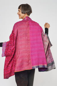 Double Collar Poncho #8