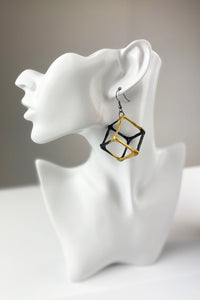 Cube Drop Earrings