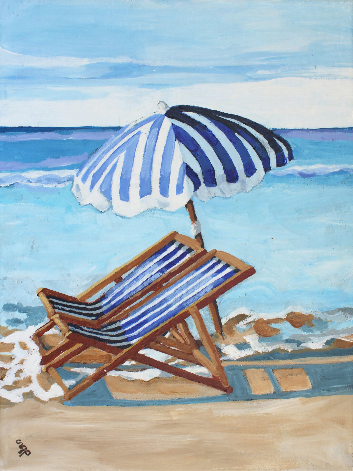 Striped Umbrella