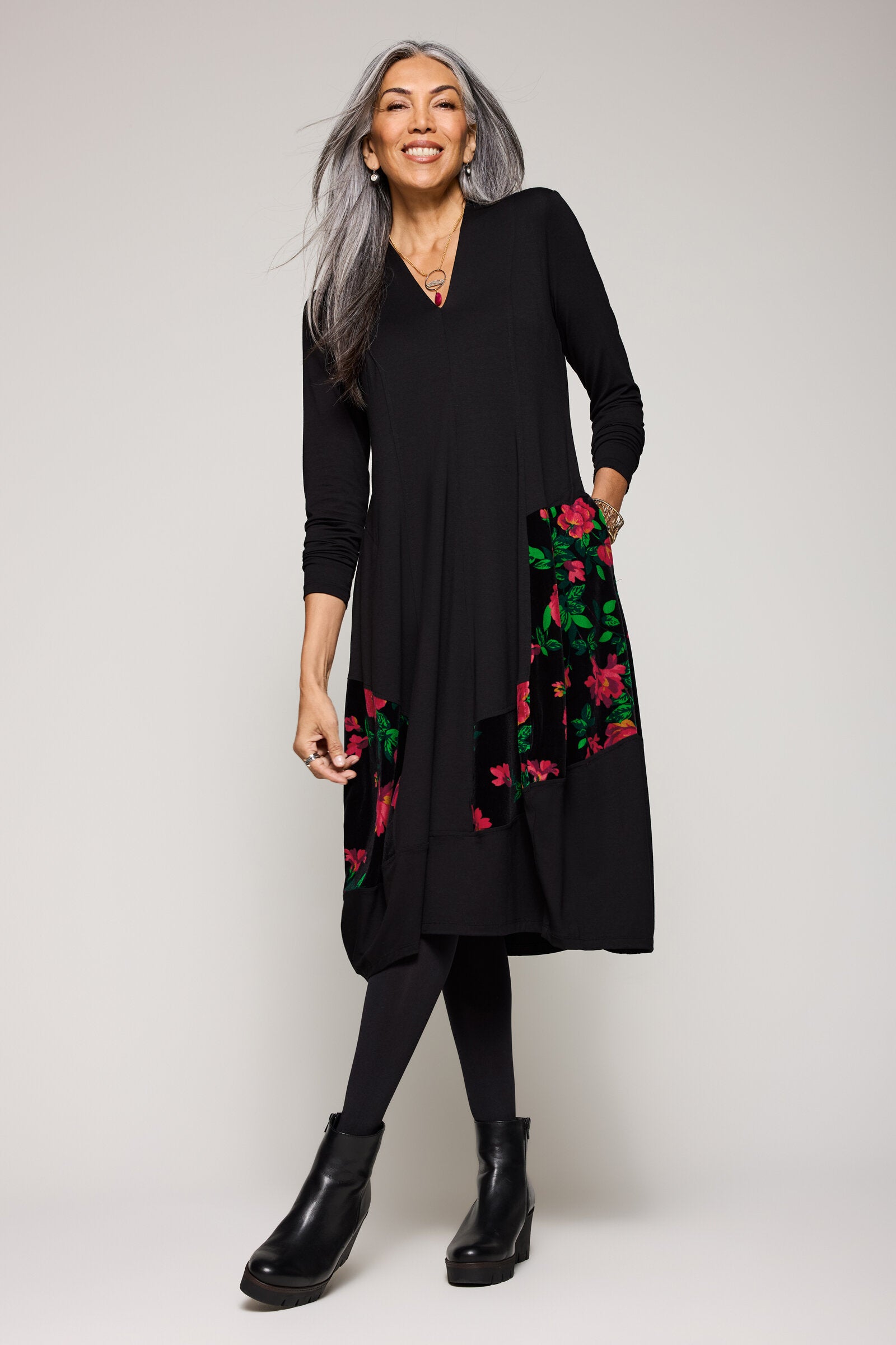 Rosefall Dress