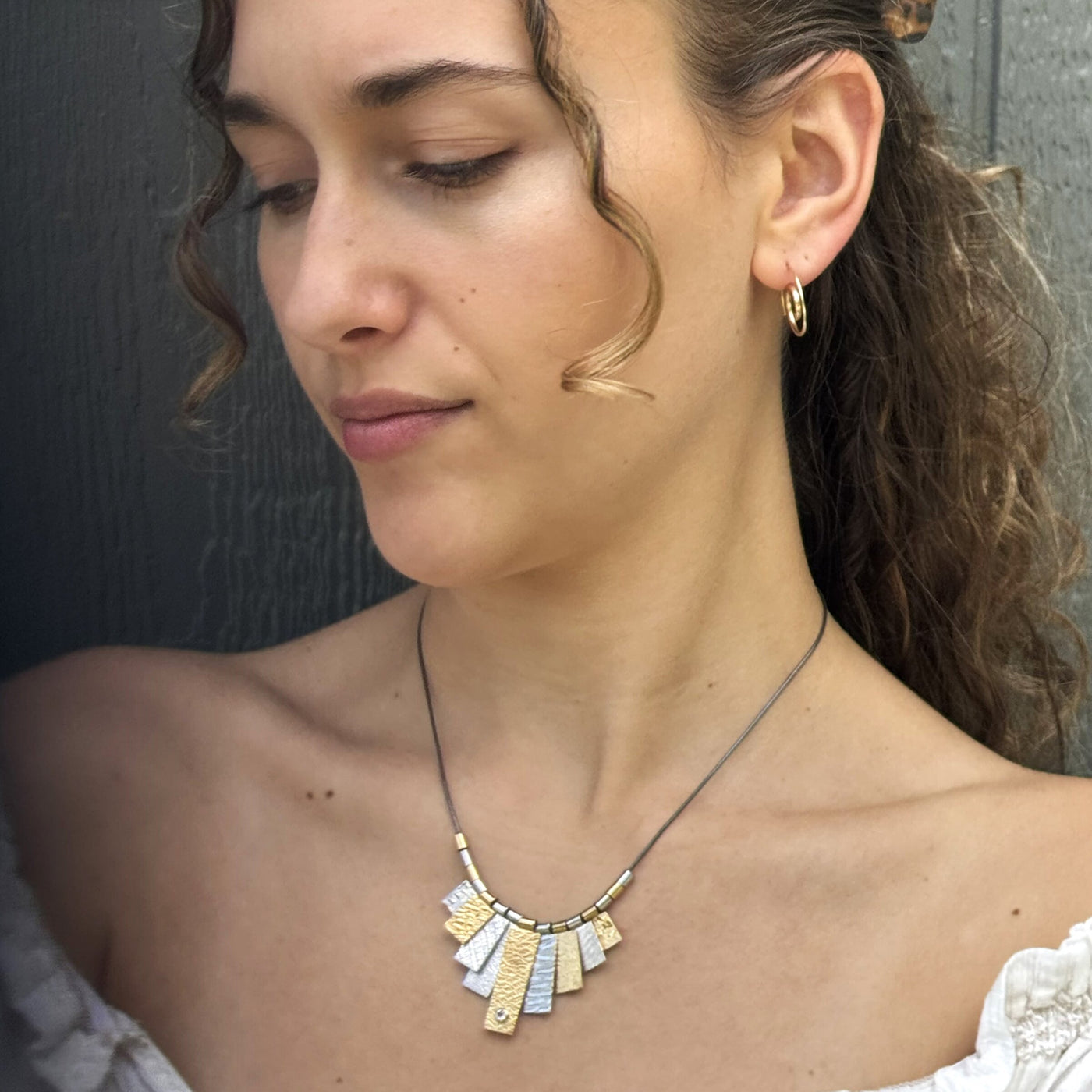 Nine Tab Necklace