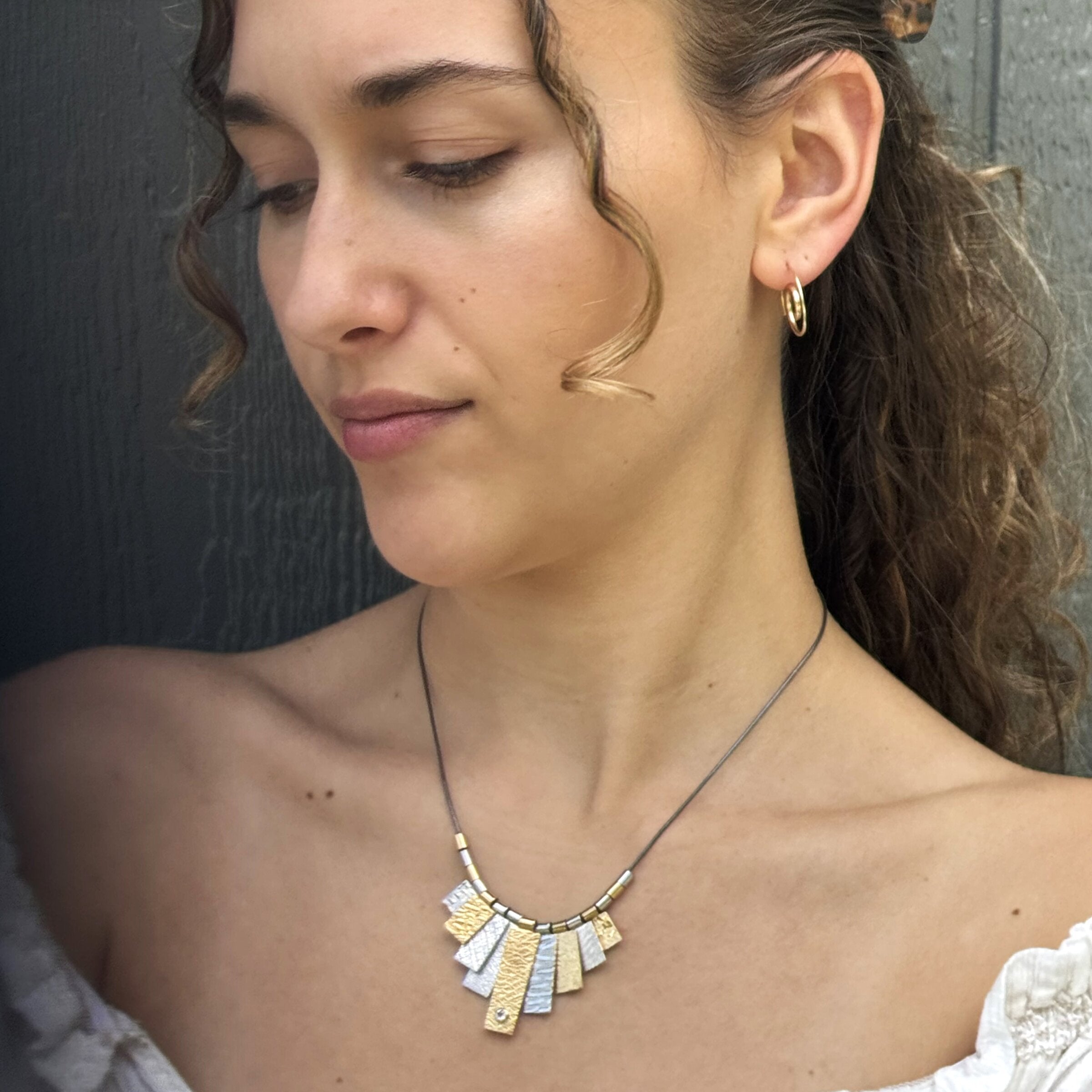 Nine Tab Necklace