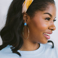 Marco Polo Hoop Earrings
