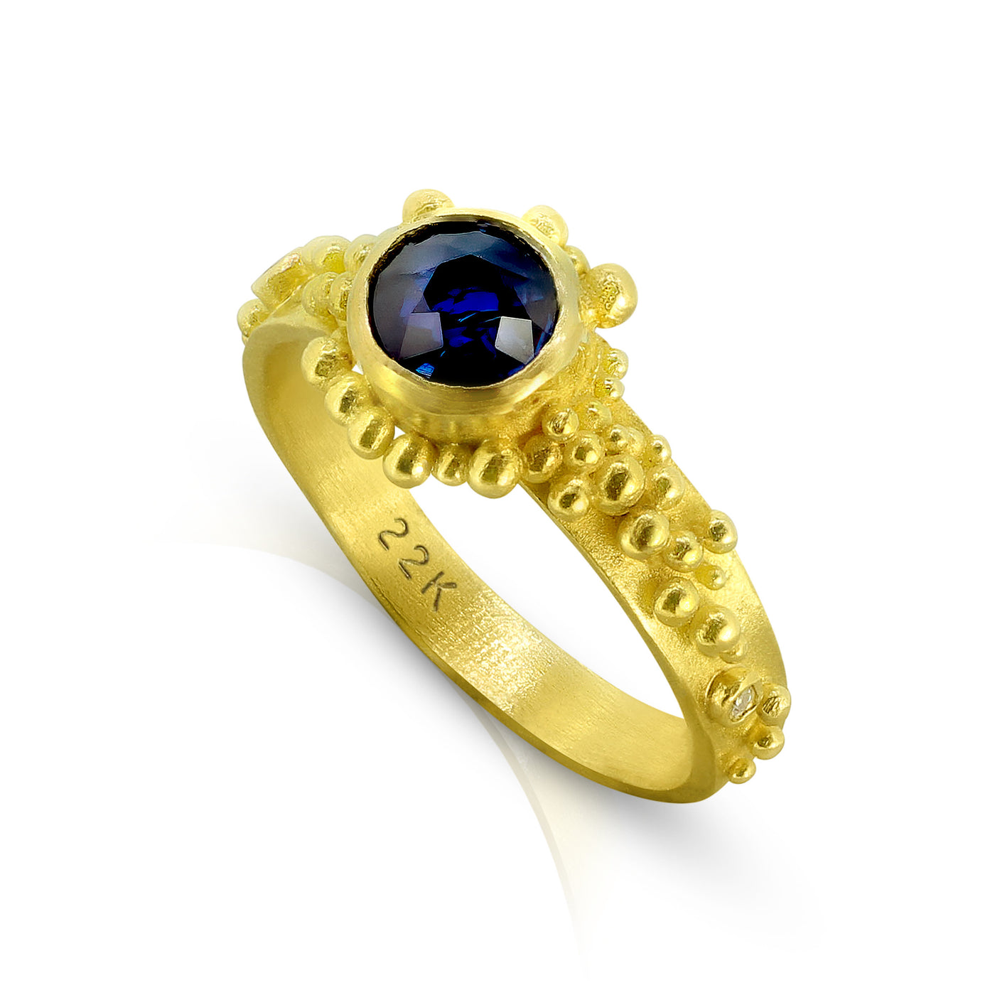 Sapphire Rain Ring