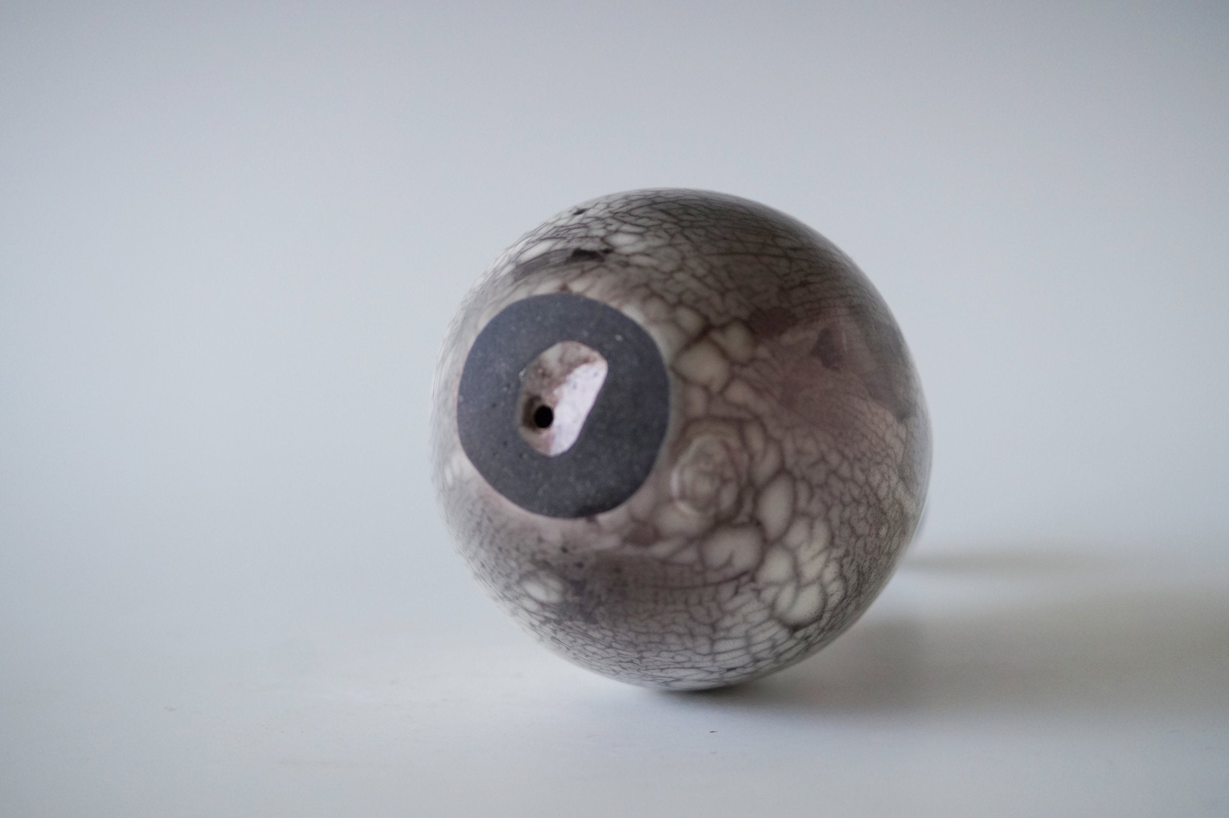 Ceramic Raku Vessel, Naked Raku Firing 19