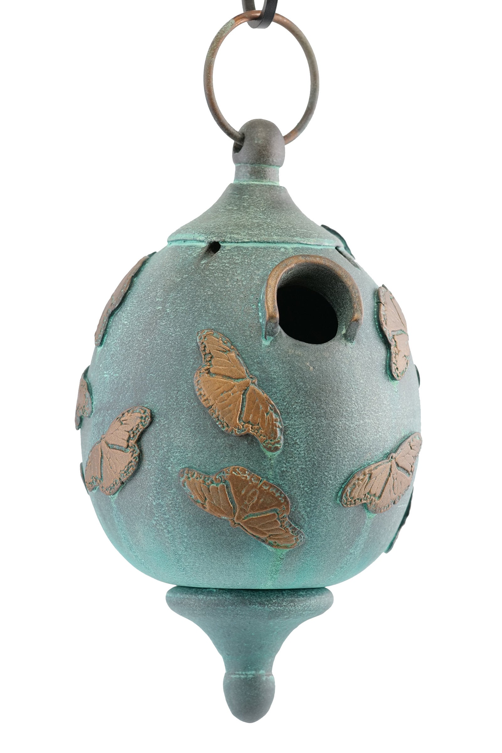 Monarch Verdigris Birdhouse