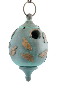 Monarch Verdigris Birdhouse