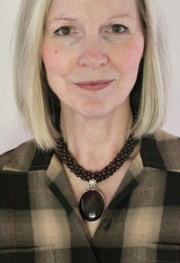 Chocolate Druzy Quartz Choker
