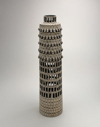 Black and White Carved Vessel