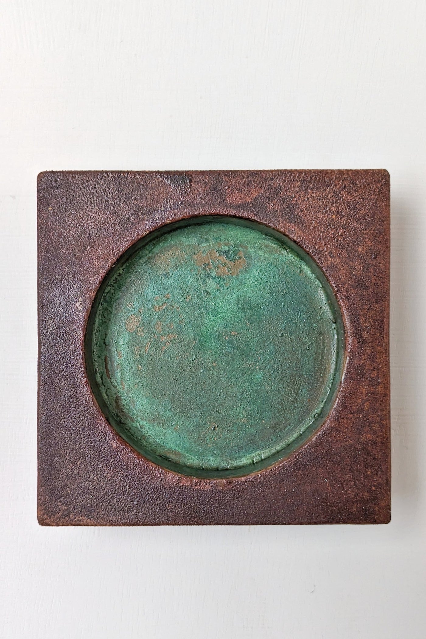 Bronze Circle in Steel