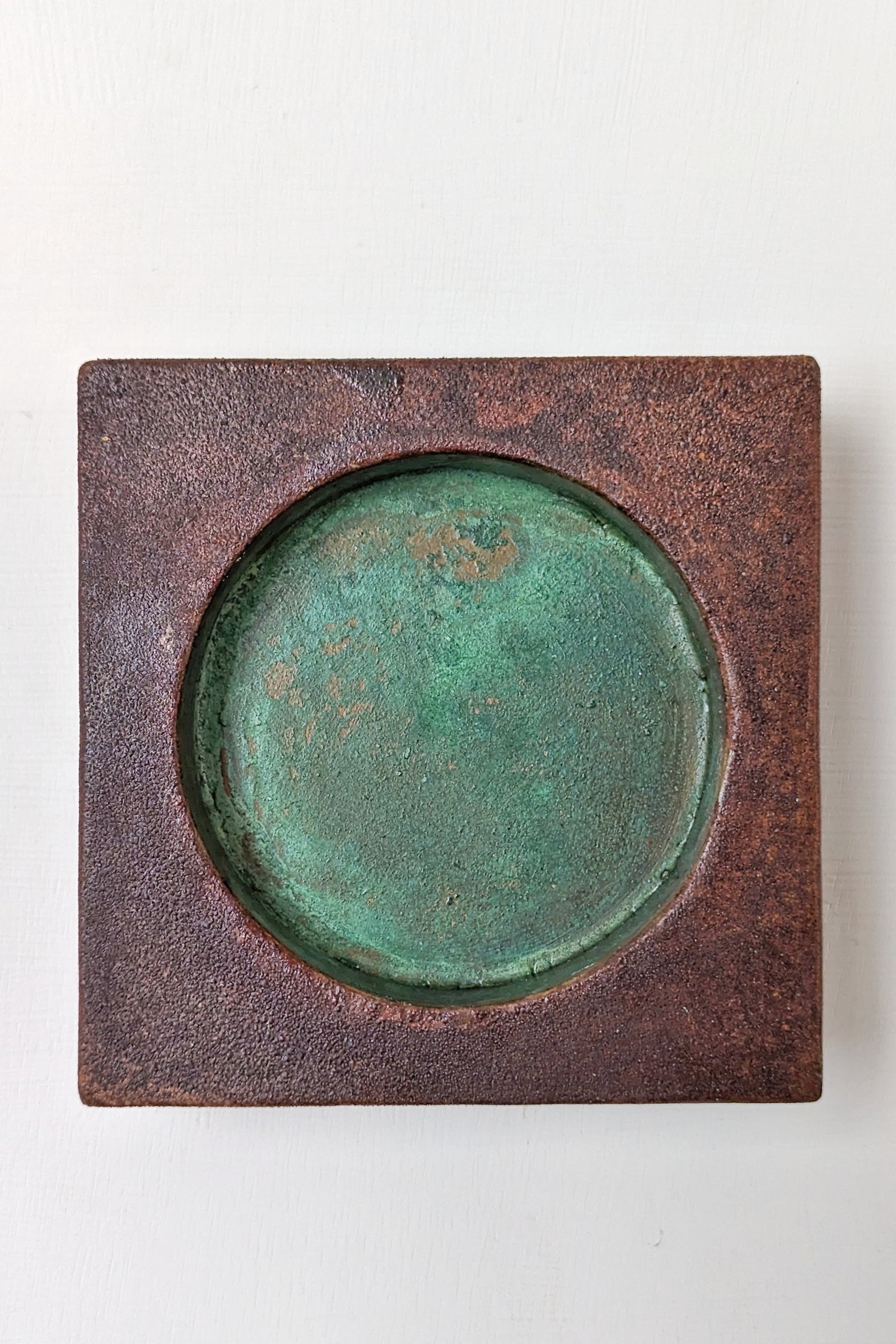 Bronze Circle in Steel